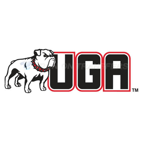 Georgia Bulldogs Iron-on Stickers (Heat Transfers)NO.4466